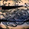 Engraved Squid  ©D-GRRR/CarnEvil Tattoos